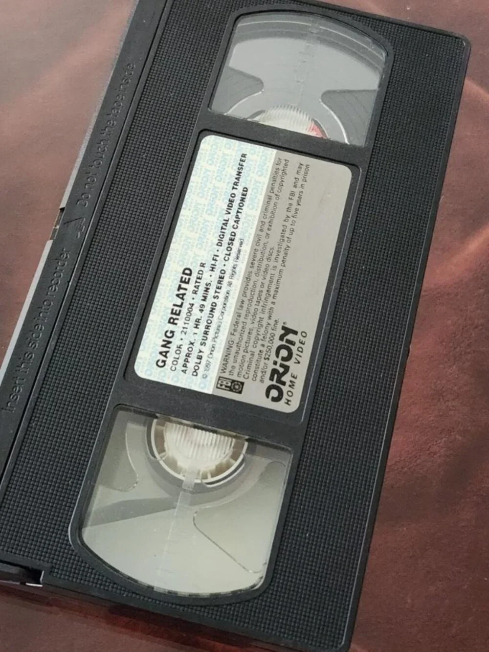 Gang Related - 1998 - VHS